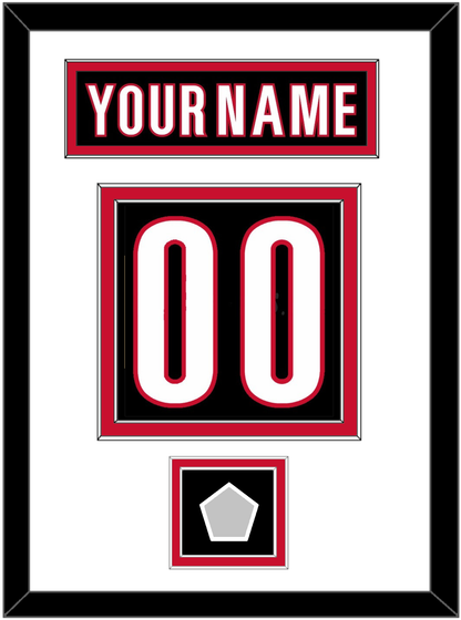 Carolina Legacy Nameplate & Full-Size Number - Split