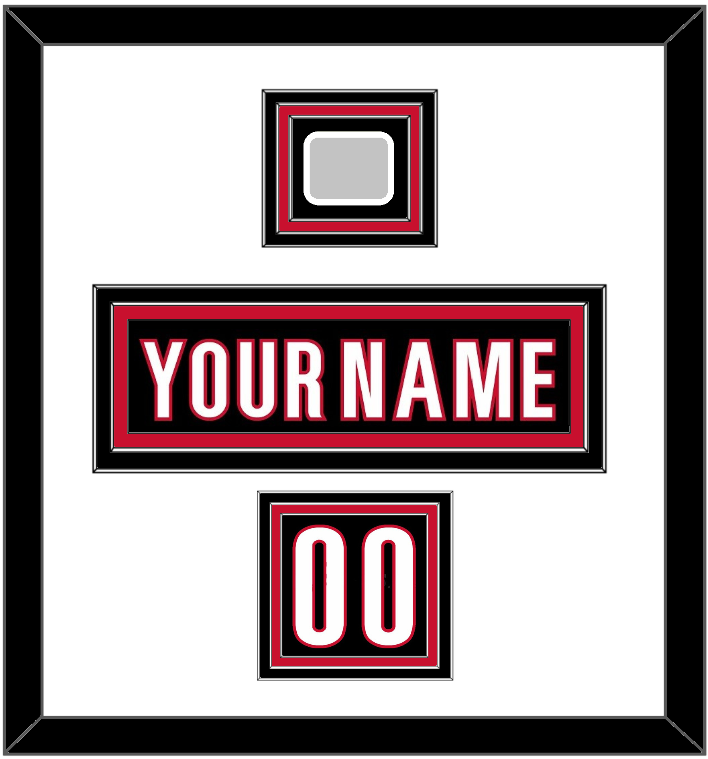 Carolina Legacy Nameplate & Shoulder Number