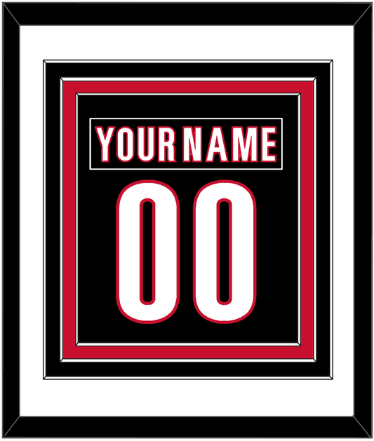 Carolina Nameplate & Full-Size Number - Combined