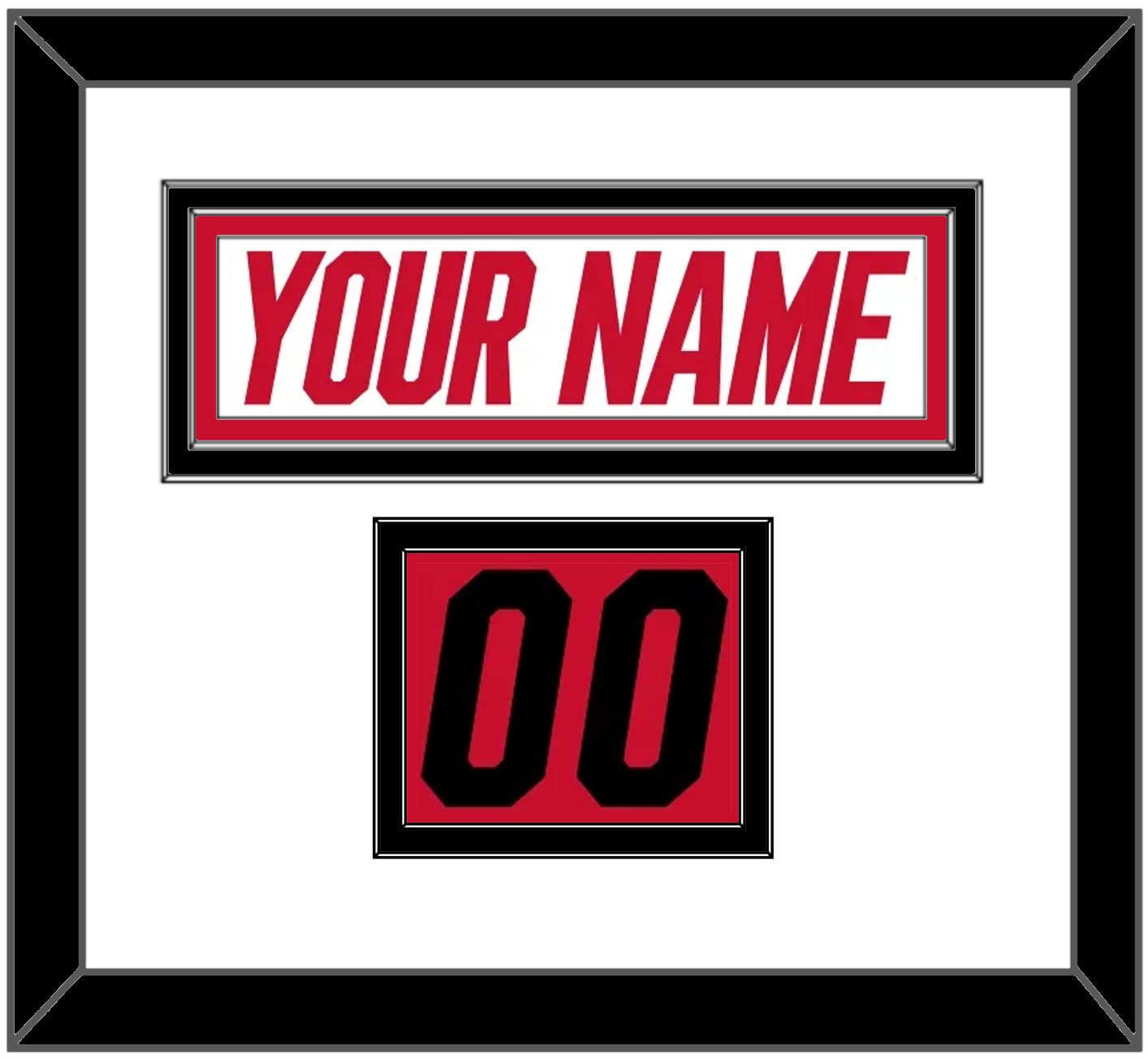 Carolina Nameplate & Shoulder Number