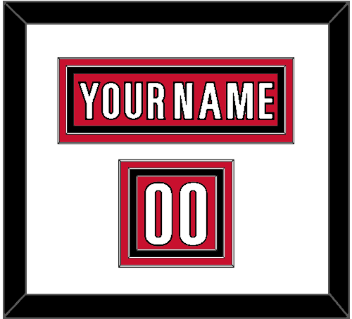 Carolina Nameplate & Shoulder Number
