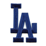 Los Angeles Name & Logo Patch - Home White (2007-2023) - Triple Mat 3