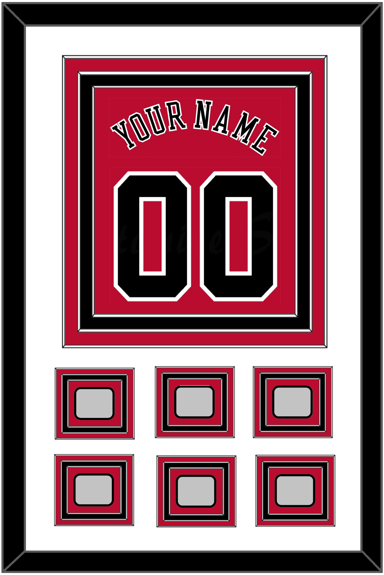 Chicago Legacy Name & Full-Size Number - Combined