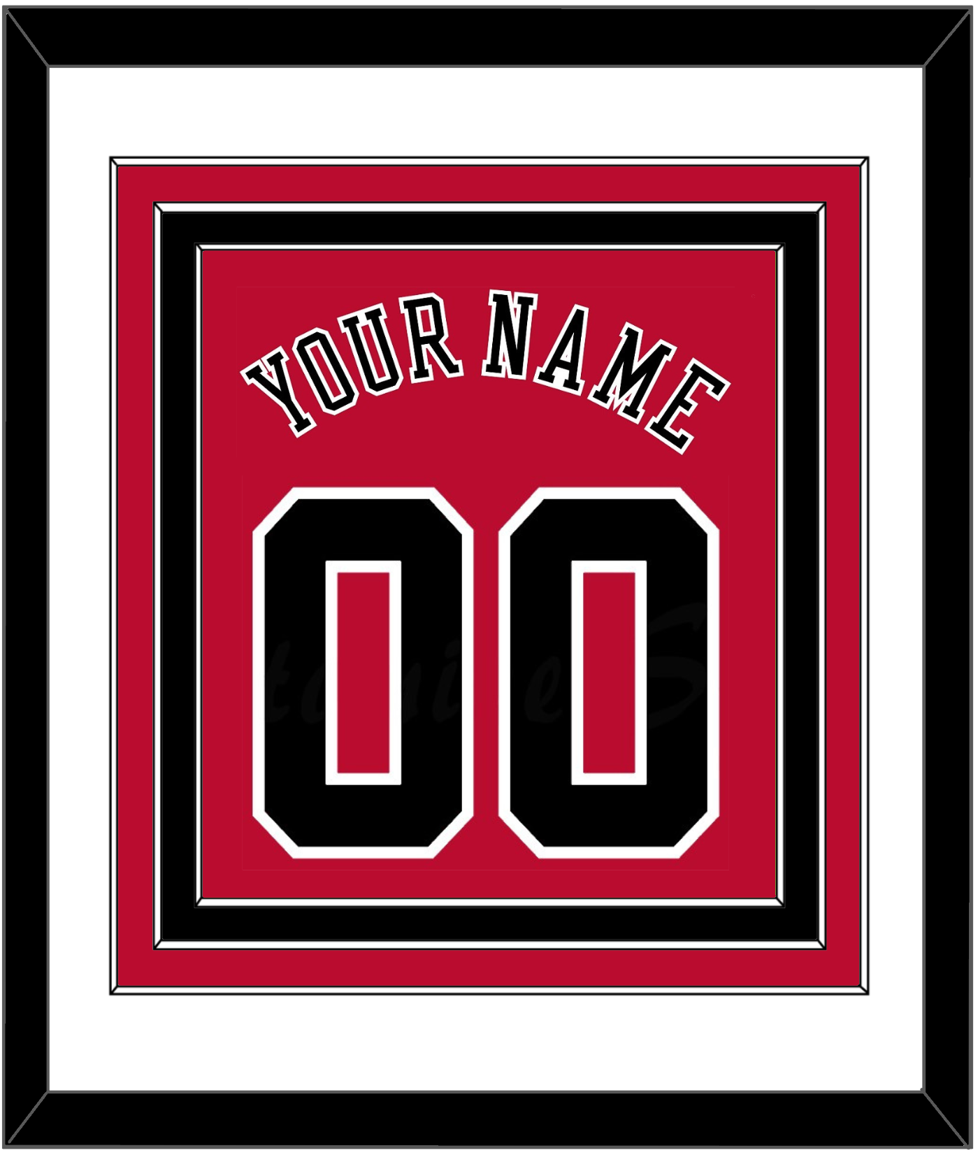 Chicago Name & Full-Size Number - Combined
