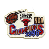 Chicago Name & Number With 2 Champions Patches - Road Red (1986-2017) - Double Mat 1
