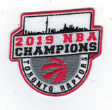 Toronto Name & Number With Champions Patch - Black Statement (2015-2020) - Single Mat 1