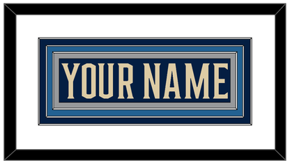 Columbus Nameplate - Alternate Navy Blue - Premier Tier 1