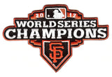 San Francisco Name & World Series Champions Patch - Road Gray (2010-2021) - Triple Mat 3