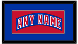 New York Nameplate - Home Blue (2004-2017) - Single Mat 2