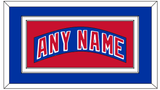 New York Nameplate - Home Blue (2004-2017) - Double Mat 2