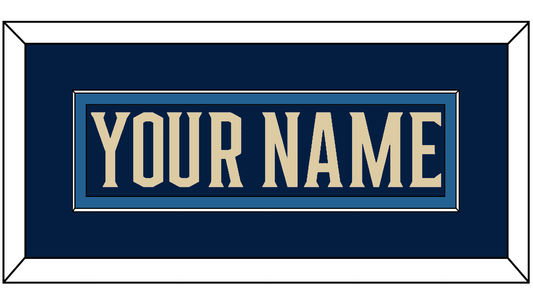 Columbus Nameplate - Alternate Navy Blue - Essential Tier 2