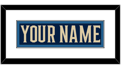 Columbus Nameplate - Alternate Navy Blue - Essential Tier 1