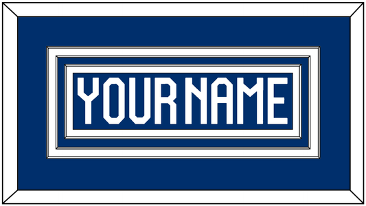 Finland Men’s Hockey Nameplate - 2022 IIHF Road Blue - Premier Tier 1