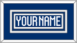 Finland Men’s Hockey Nameplate - 2022 IIHF Road Blue - Triple Mat 1