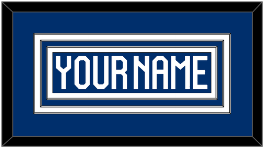 Finland Men’s Hockey Nameplate - 2022 IIHF Road Blue - Premier Tier 1