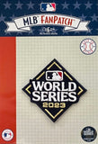 Texas Name & World Series Jersey Patch - Alternate Blue (2020-2023) - Single Mat 2