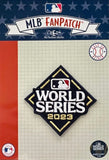 Texas Name & World Series Jersey Patch - Road Gray (2020-2023) - Triple Mat 1