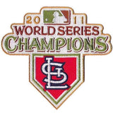 St. Louis Name & World Series Champions Patch - Home White (2006-2012) - Double Mat 1