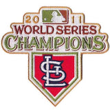 St. Louis Name & World Series Champions Patch - Home White (2006-2012) - Single Mat 2