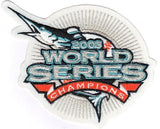 Florida Name & 2003 World Series Champions Patch - Alternate Black (2003-2011) - Double Mat 2