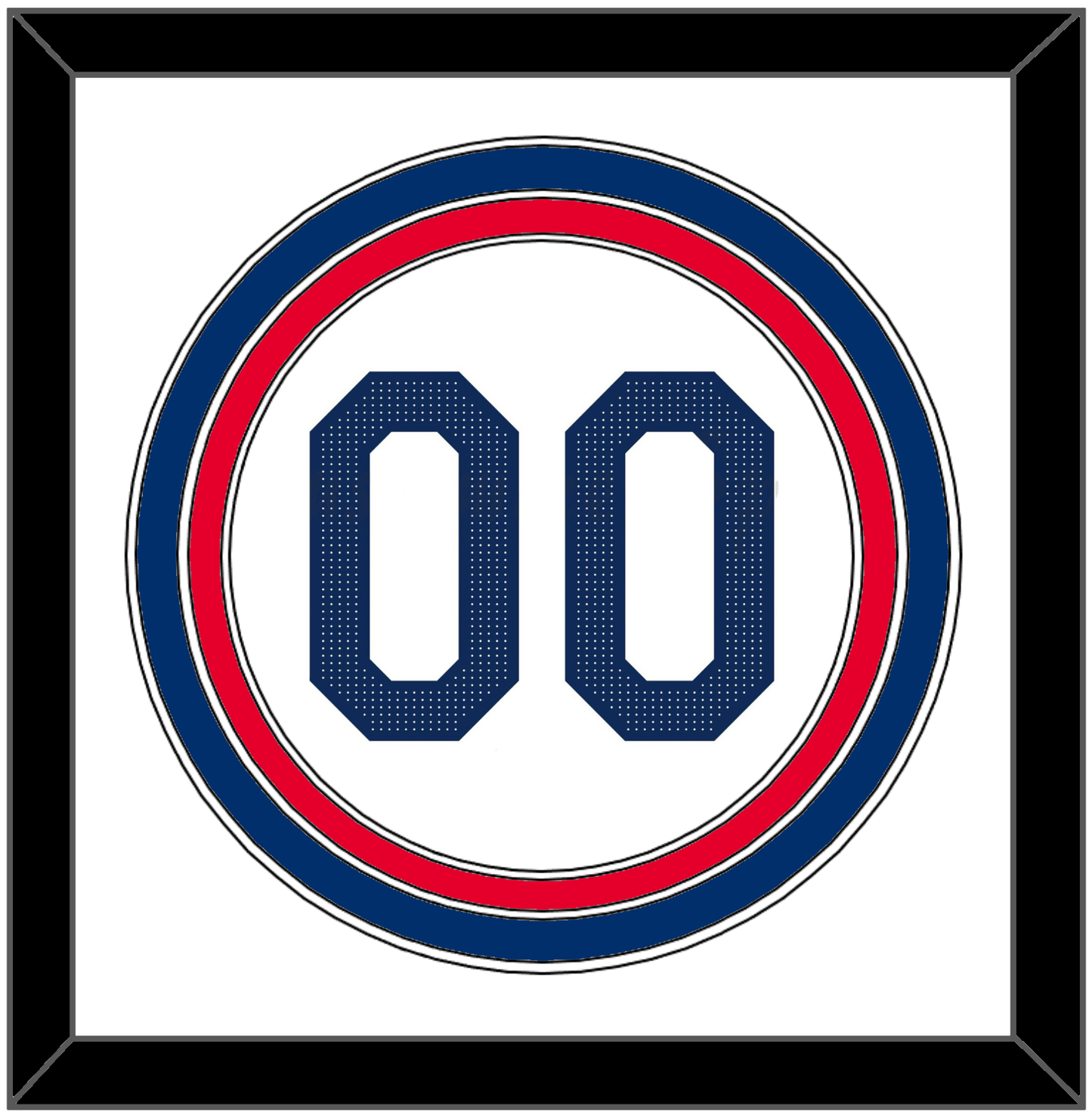 Los Angeles NL Full-Size Number