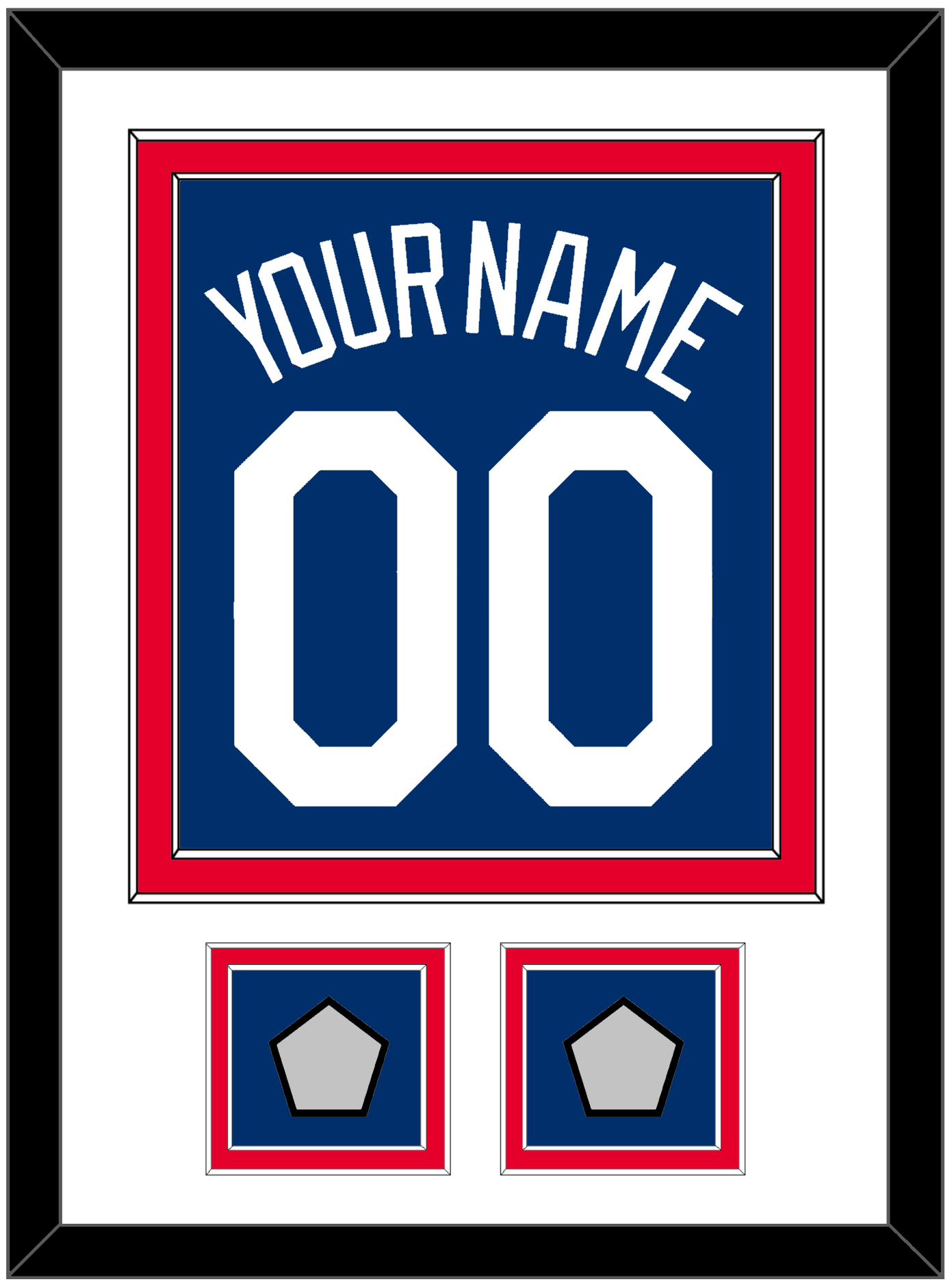 Los Angeles Legacy Name & Full-Size Number - Combined