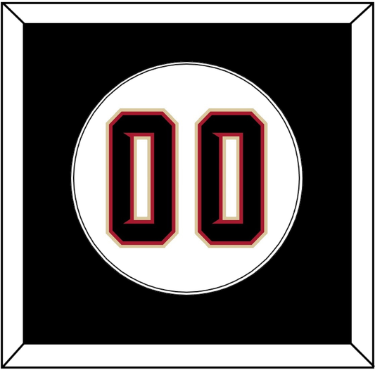 Arizona Number - Home White (2020-2023) - Essential Tier 2