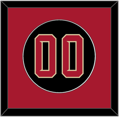 Arizona Number - Alternate Black (2020-2023) - Essential Tier 2