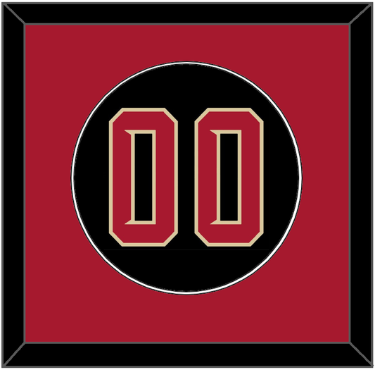 Arizona Number - Alternate Black (2020-2023) - Essential Tier 2