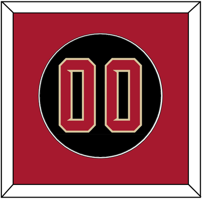 Arizona Number - Alternate Black (2020-2023) - Essential Tier 2