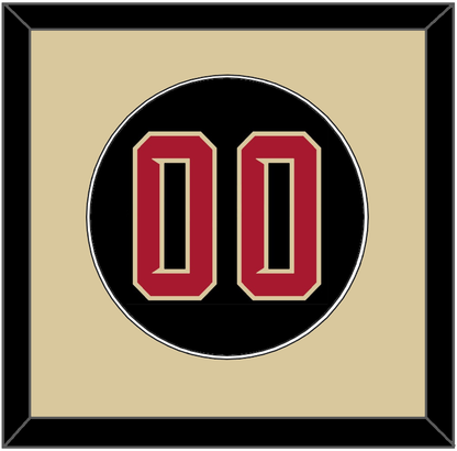 Arizona Number - Alternate Black (2020-2023) - Essential Tier 3
