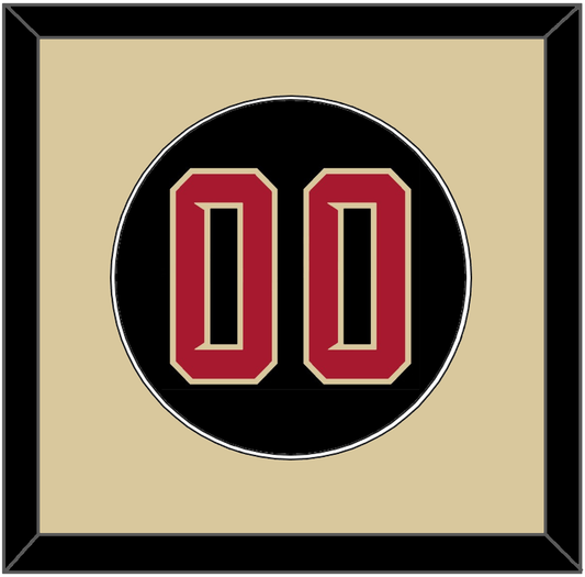 Arizona Number - Alternate Black (2020-2023) - Essential Tier 3
