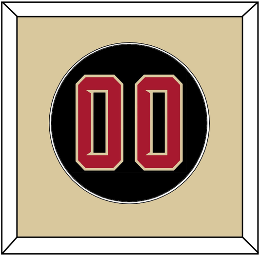 Arizona Number - Alternate Black (2020-2023) - Essential Tier 3