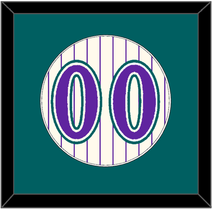 Arizona Number - Home Off-White Pinstripes (2001-2006) - Essential Tier 2
