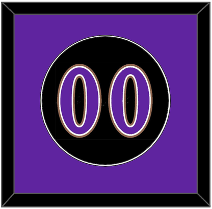 Arizona Number - Alternate Black (2001-2006) - Essential Tier 2