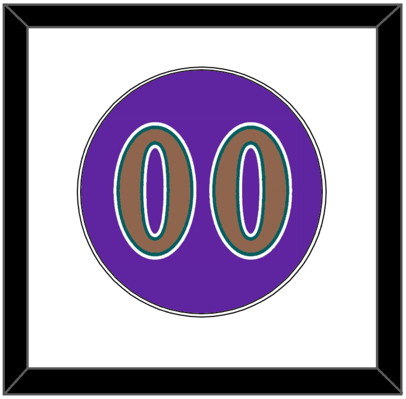 Arizona Number - Alternate Purple (1998-2006) - Essential Tier 1