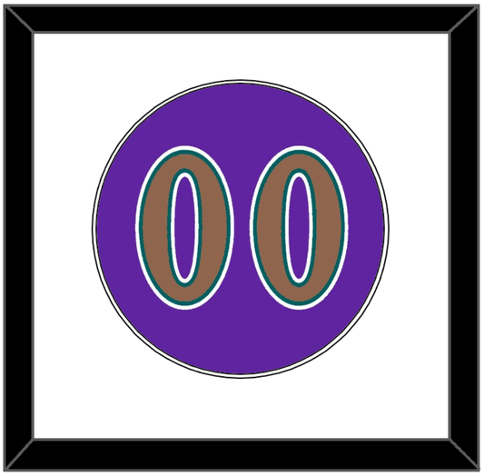 Arizona Number - Alternate Purple (1998-2006) - Essential Tier 1