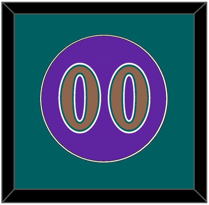 Arizona Number - Alternate Purple (1998-2006) - Essential Tier 2