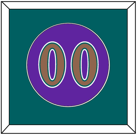 Arizona Number - Alternate Purple (1998-2006) - Essential Tier 2