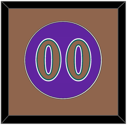 Arizona Number - Alternate Purple (1998-2006) - Essential Tier 3