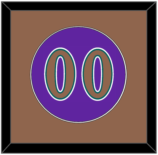 Arizona Number - Alternate Purple (1998-2006) - Essential Tier 3