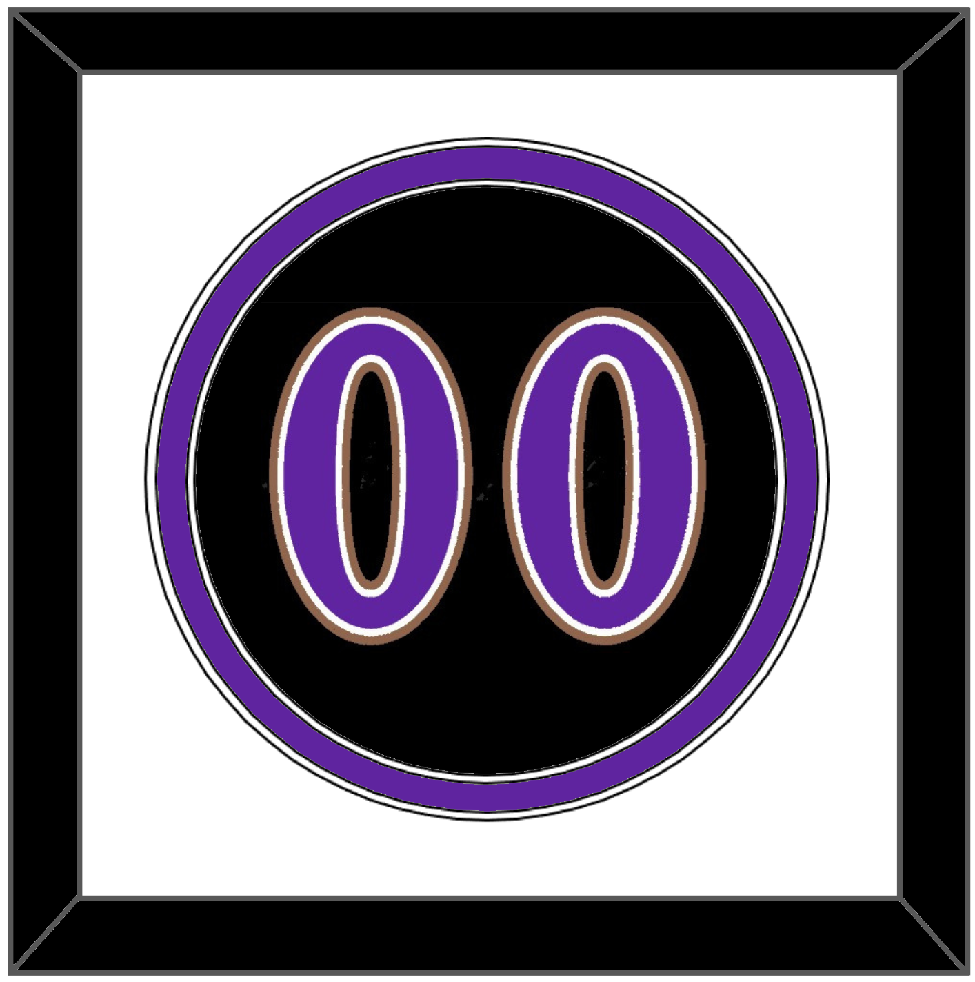 Arizona Number - Alternate Black (2001-2006) - Signature Tier 1