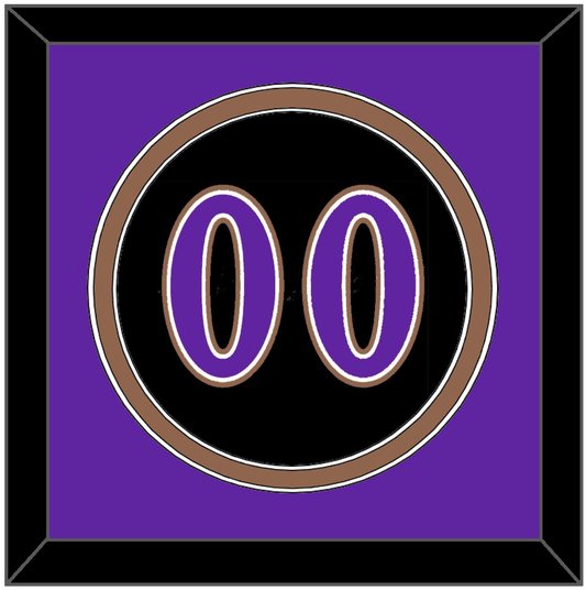 Arizona Number - Alternate Black (2001-2006) - Signature Tier 3