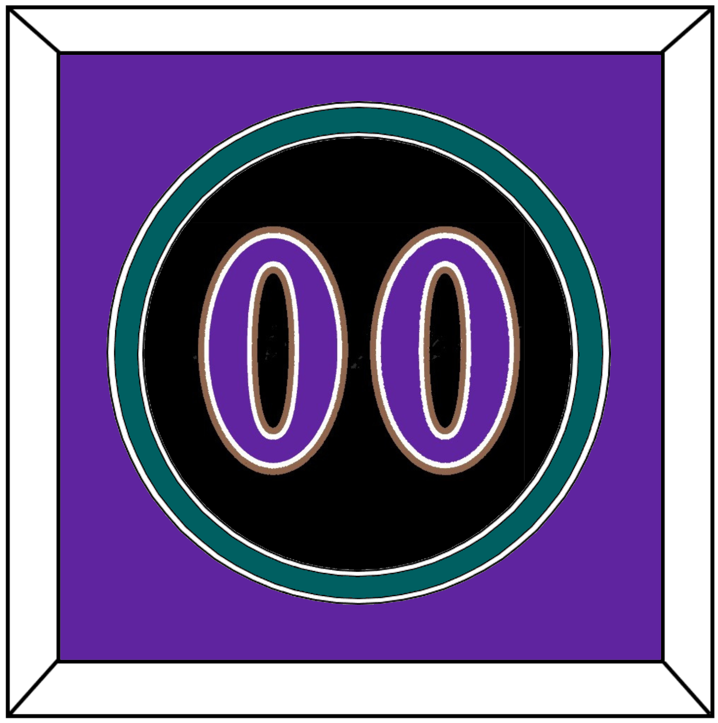 Arizona Number - Alternate Black (2001-2006) - Signature Tier 4