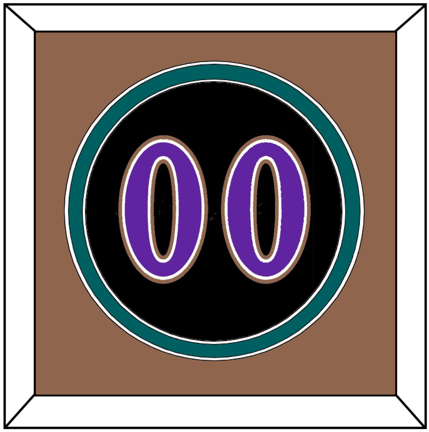 Arizona Number - Alternate Black (2001-2006) - Signature Tier 5