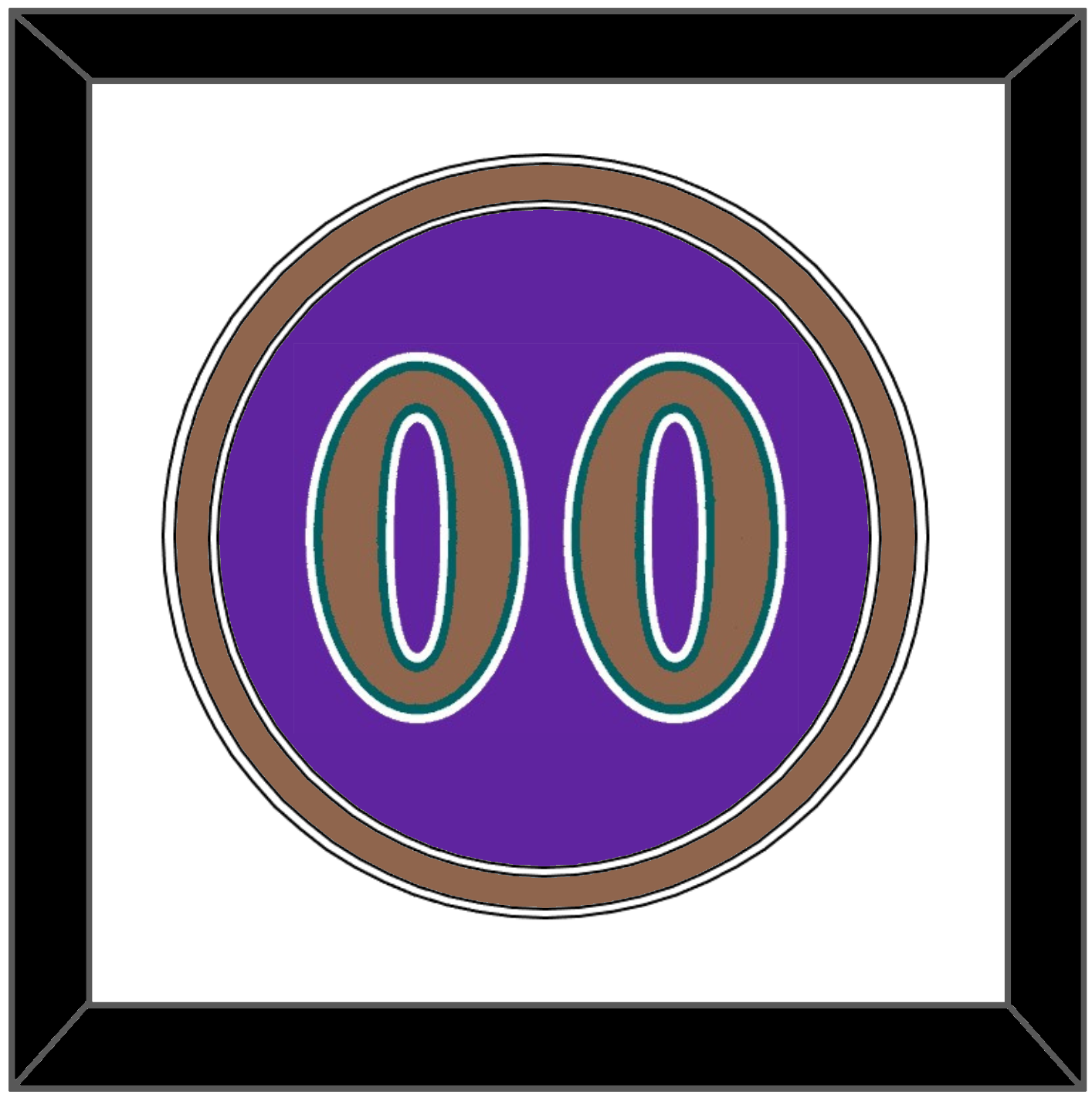 Arizona Number - Alternate Purple (1998-2006) - Signature Tier 1