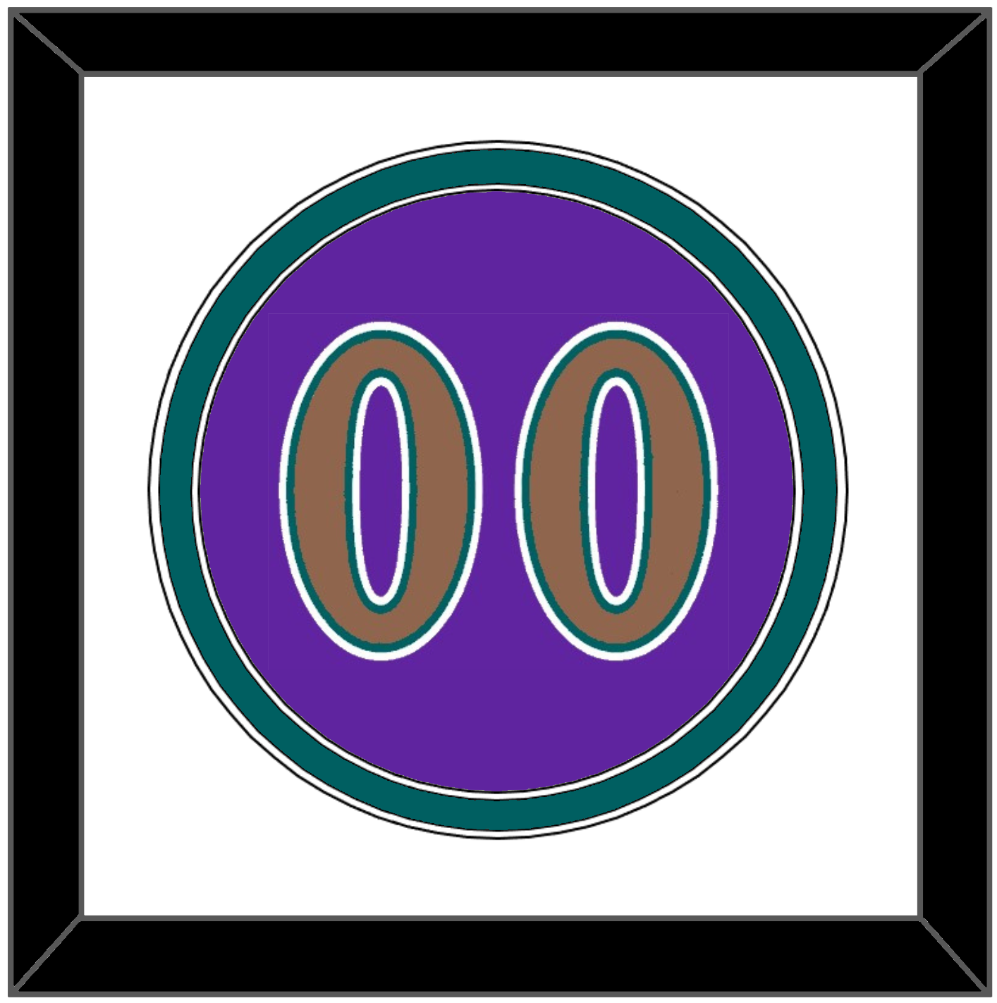 Arizona Number - Alternate Purple (1998-2006) - Signature Tier 2