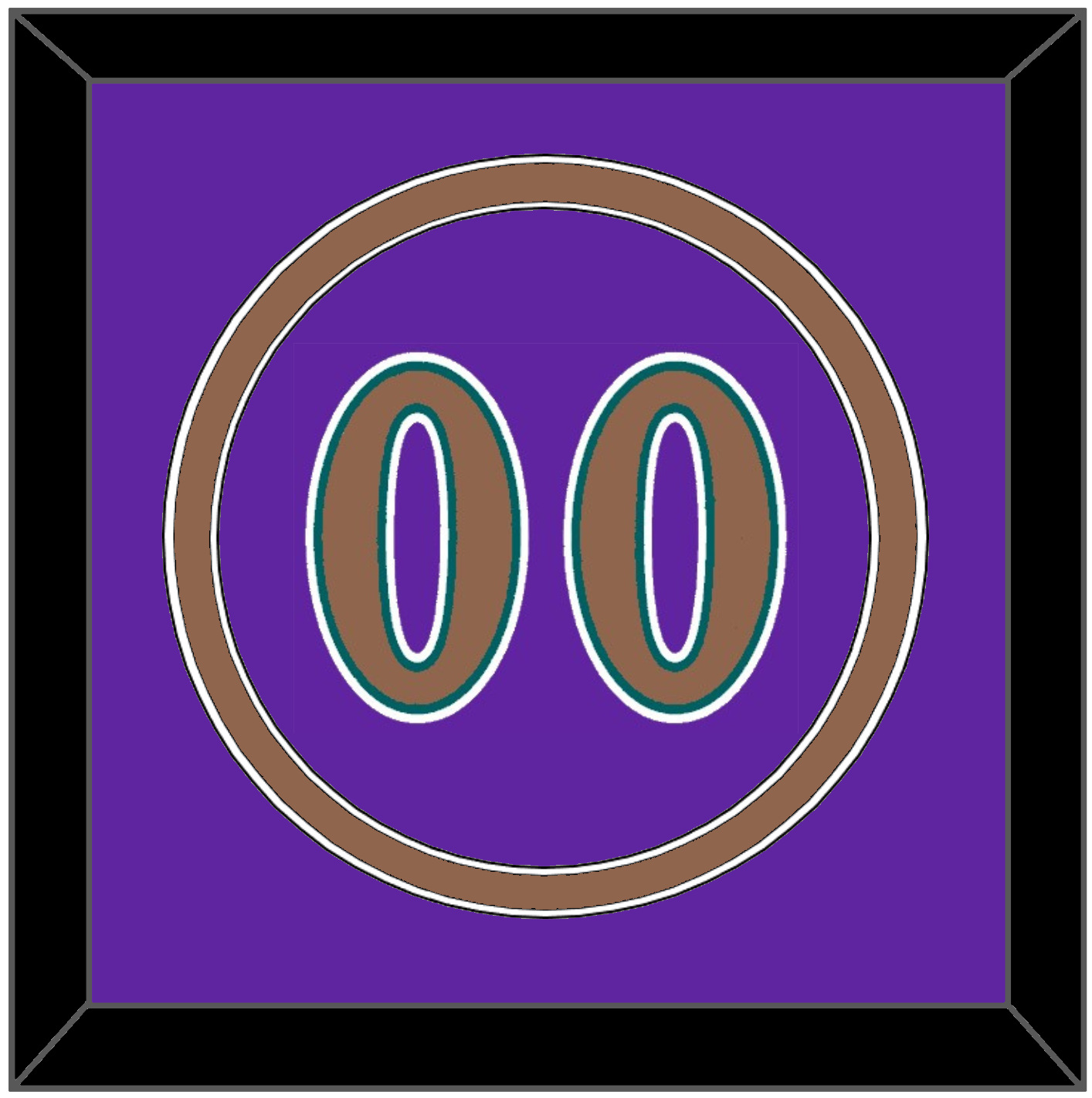 Arizona Number - Alternate Purple (1998-2006) - Signature Tier 3