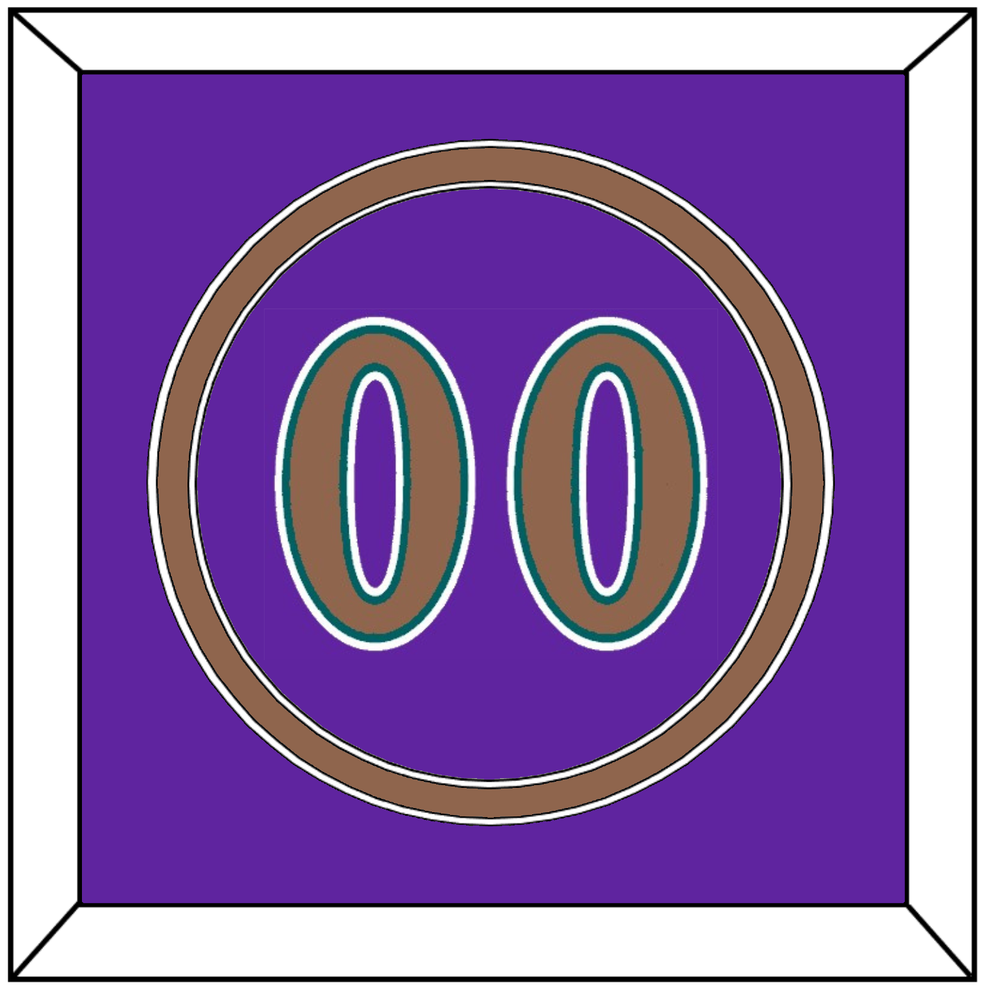 Arizona Number - Alternate Purple (1998-2006) - Signature Tier 3