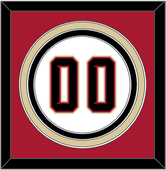 Arizona Number - Home White (2020-2023) - Premier Tier 2